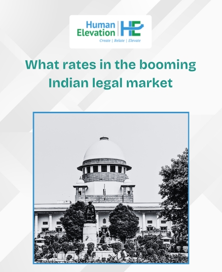 What rates in the booming Indian legal market