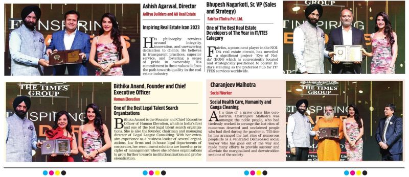 Economic Times: One of the Best Legal Talent Search Organizations