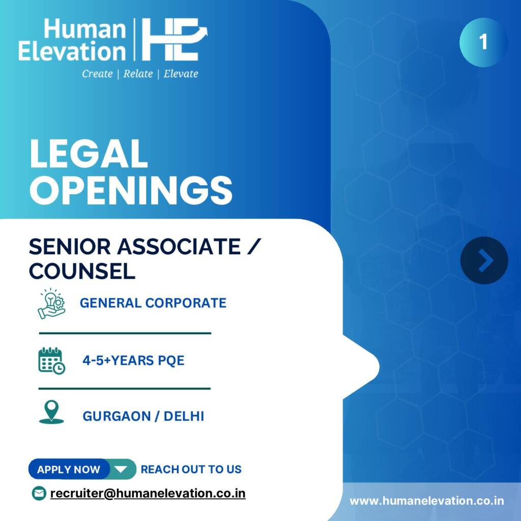 Senior Associate / Counsel